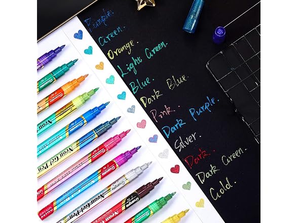 Outus Outus Metallic Marker Pens Shimmer