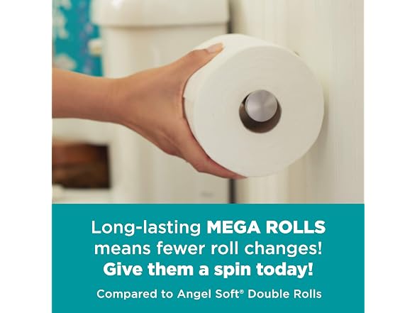 Angel Soft, Toilet Paper, Double Rolls, 12 Ct