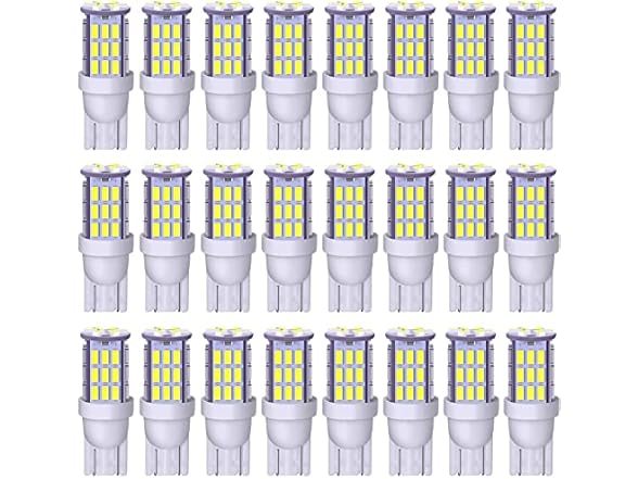 AOICANKI LED Bulbs Cool White 24PCS