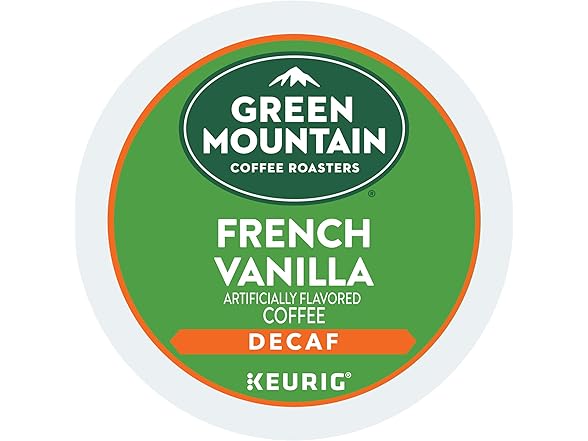 Green Mountain French Vanilla Decaf 96ct