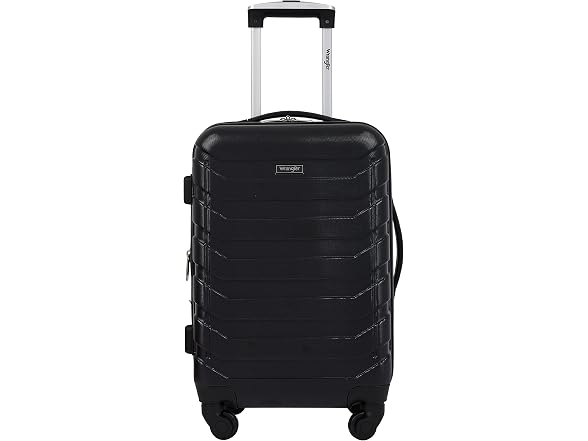 Wrangler 4 Piece Miami Luggage and Packing Cubes