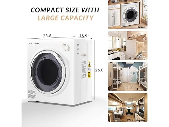 Elevon Portable Clothes Dryer 1350W