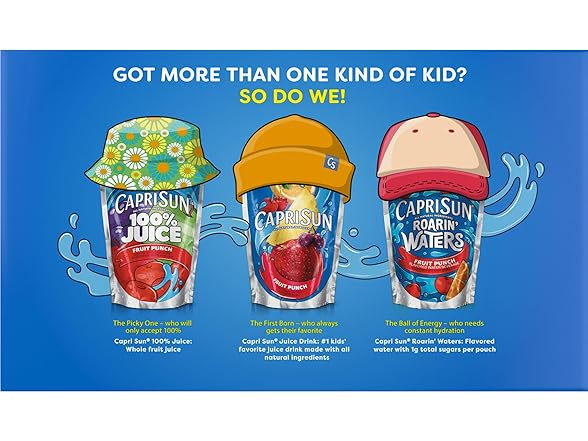 10CT Capri Sun Pacific Cooler Mixed Fruit Flavored