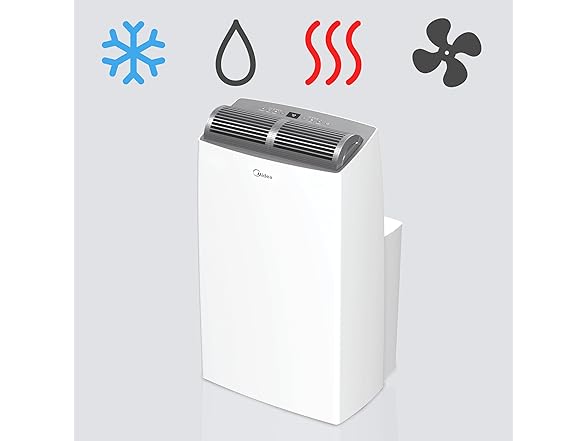 MIDEA MAP14AHS1TWT MIDEA DUO 14,000 BTU (12,000 B