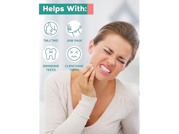Zaybuon TMJ Relief Massager - White
