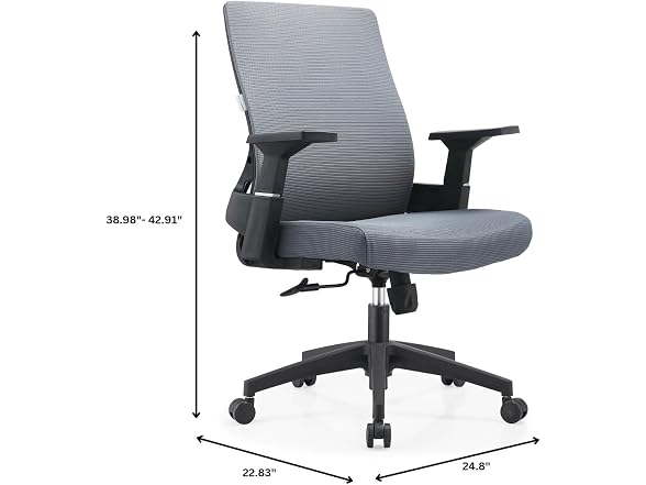 Leisuremod Brio Ergonomic Office Chairs