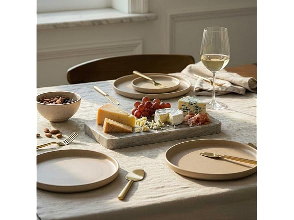 Creative Co-Op Marble Cheese Serving Board