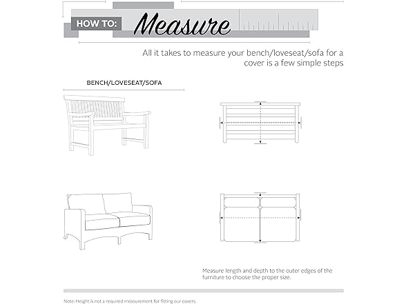 88 Inch Deep Seated Patio Loveseat Cover