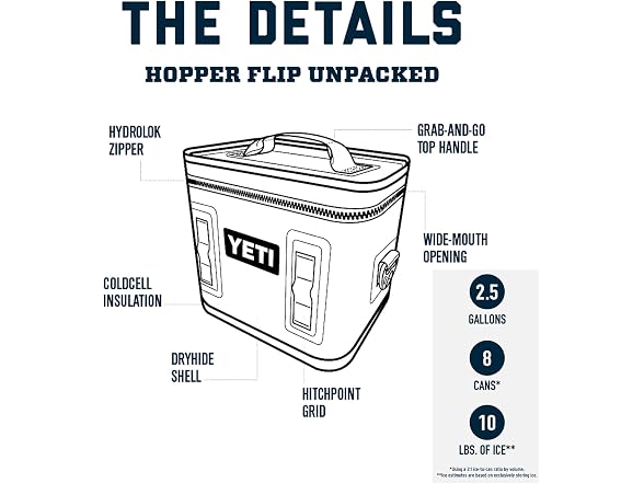 YETI Hopper Flip 8 Portable Cooler