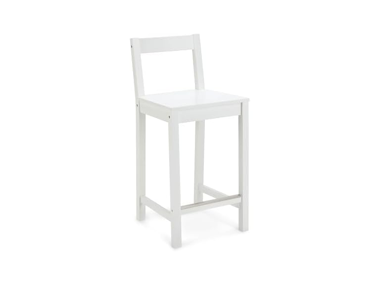 Amazon Basics Amazon Basics Wooden Bar Stool with Backrest