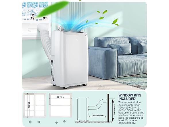 Jojoka Jojoka Portable Air Conditioners, 14000B