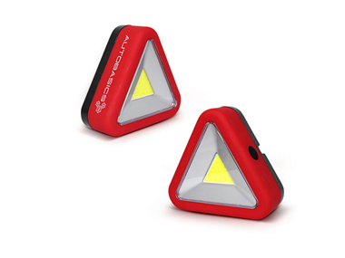 $14.99, Was $39.99, 62% Off! Aduro Roadside LED Safety Triangle Lights 2pk dealfomo