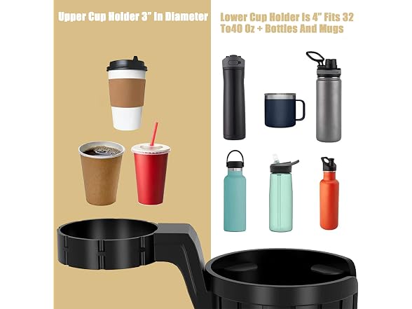 Seven Sparta Car Cup Holder Tray