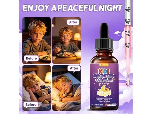 Kids Magnesium Liquid Drops-Magnesium