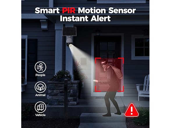 Auhavor W0092 Solar Security Cameras Wireless Outdoor (Open Box)