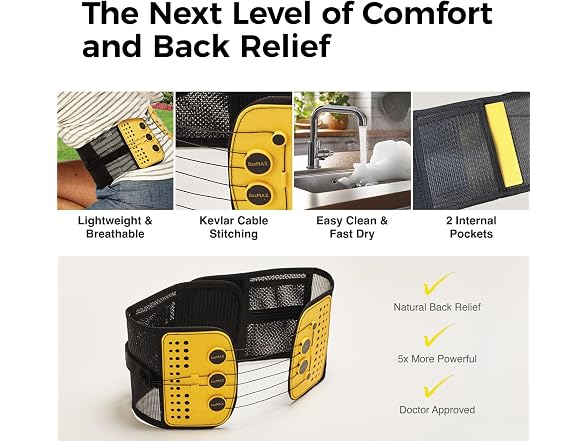 BaxMAX Adjustable Back Brace Small