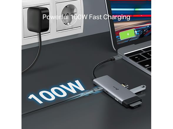 TP-Link USB C Hub 7-in-1 Multiport Adapter
