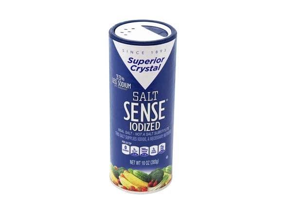 thumbnail image 2 of Salt Sense All Natural Salt – 33% Less Sodium – Pack Of 3 (10 Oz Each) 2 of 5