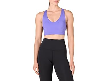 $9.99, Was $19.90, 49% Off! Amazon Essentials Women Sculpt V-Neck Sports Bra dealfomo