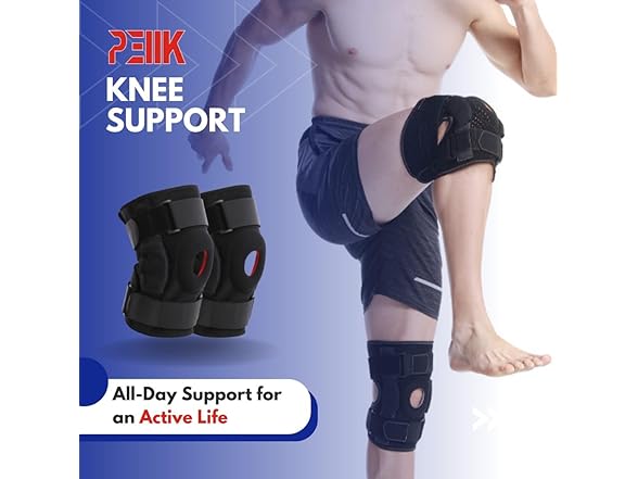 PEIIK Hinged Knee Brace for Knee Pain