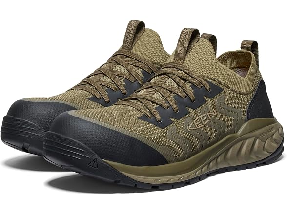 KEEN Utility Men's Arvada Shift Slip On Work Sneakers (15)
