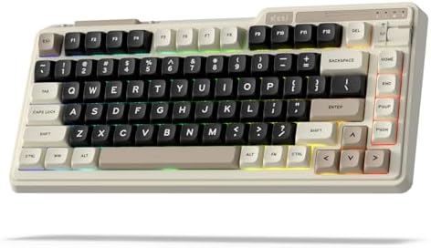 KZZI K75 Lite Wireless Mechanical Keyboard White
