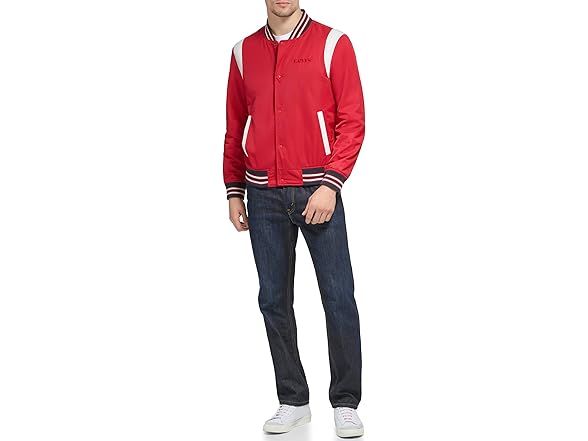 Levi's Men Varsity Bomber Jacket (XXL)
