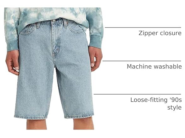 Levi's Men (38) Loose Straight Shorts