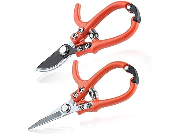 LEONTOOL GAR-103 Garden Pruning Shears Set, 2 Pcs