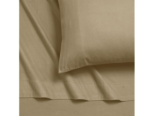 Tribeca Living Cotton Flannel Cal King Sheets