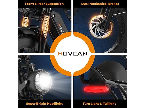 Movcan V60 Electric Bike for Adults