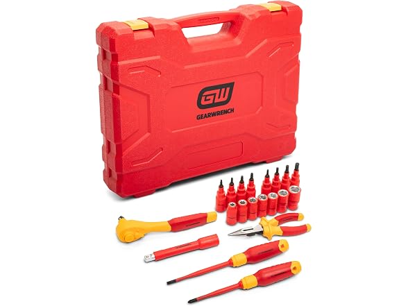 GEARWRENCH 20-Pc 3/8" VDE Insulated Tool Set