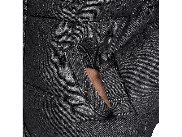 Levis Mens Quilted Depot Jacket w Sherpa Collar (M)