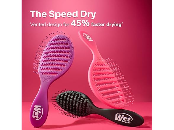 Wet Brush Speed Dry Hair Brush - Black
