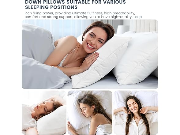 Wedhouc Goose Down Pillow