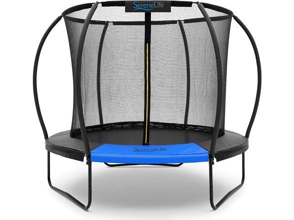 SereneLife 8FT Outdoor Trampoline for Kids