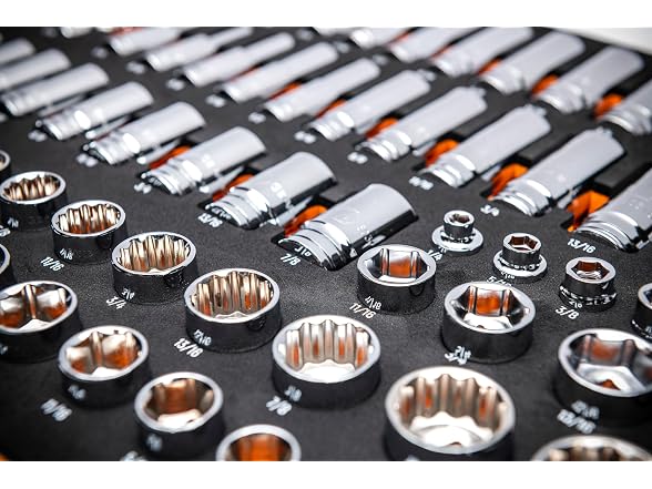GEARWRENCH 85 Piece 3/8” Drive Master SAE Socket Set