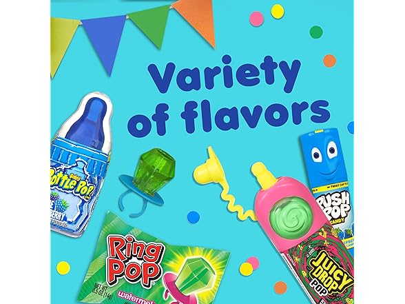 Bazooka Candy Brands Candy Variety Pack, 18 Count