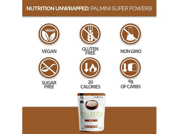 6Pk Palmini Rice | Low-Carb Rice, Low-Calorie