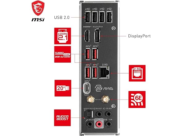 MSI MAG B760 Tomahawk WiFi Motherboard