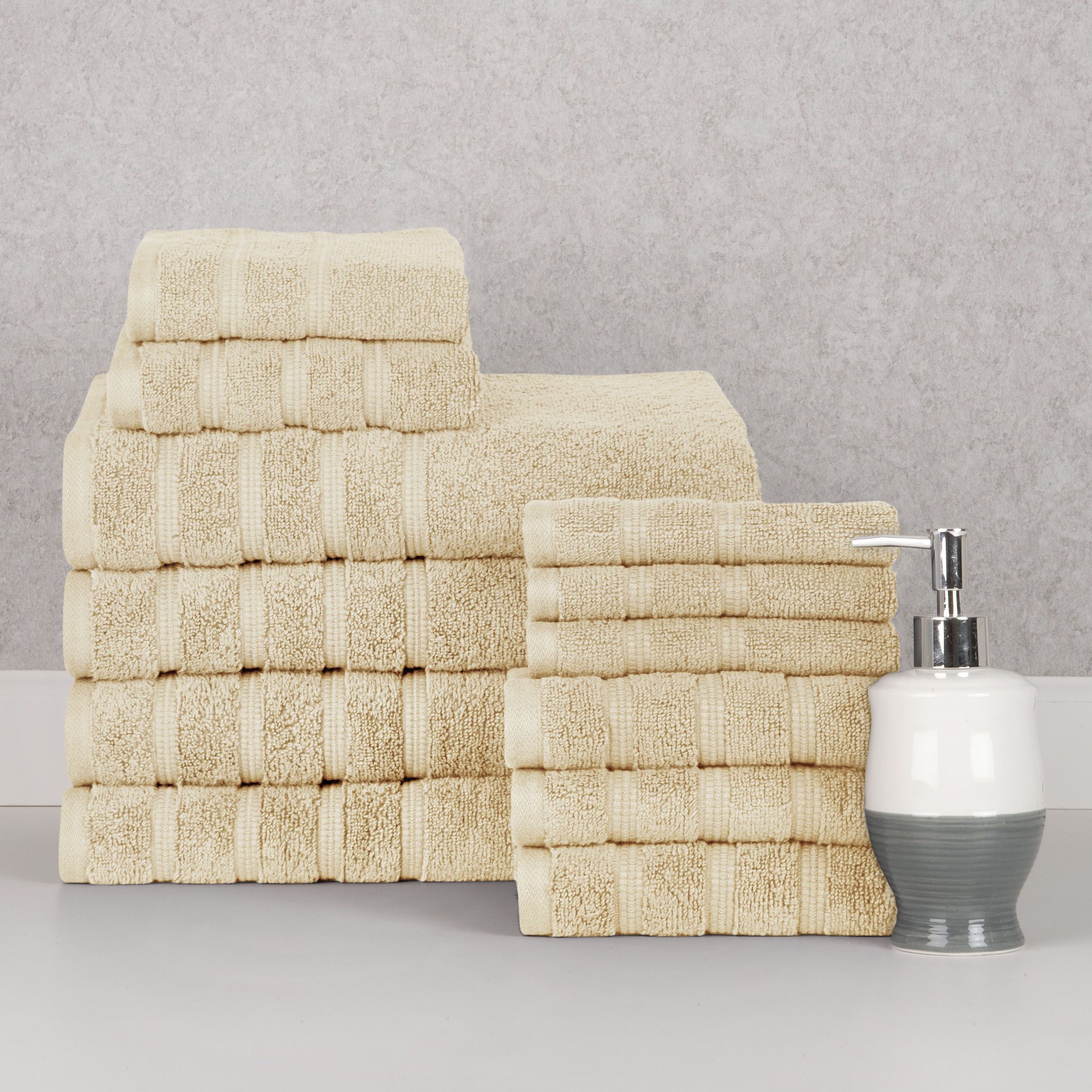 12-Piece Zero Twist Cotton Towel Set - Gallery 13