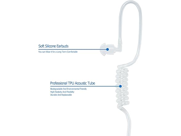 (2 Pack) Jimaycy Earpiece for Baofeng Uv-5r Radio