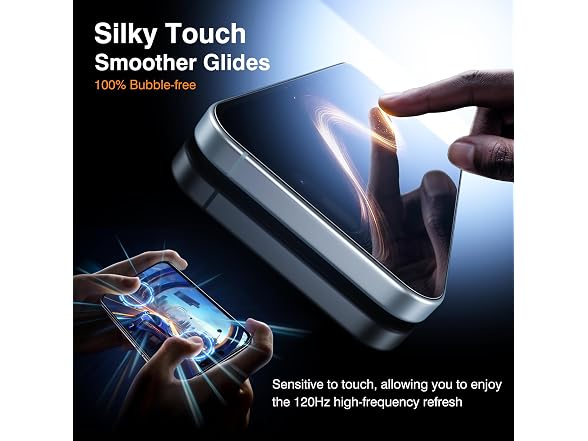 EZ-GLAZ iPhone 15 Plus Screen Protector 4+2 Pack