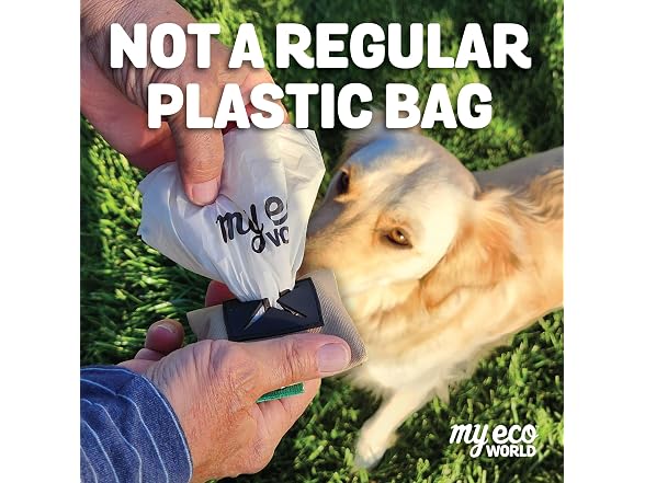 MyEcoWorld® Compostable Pet Poop Bags - Made