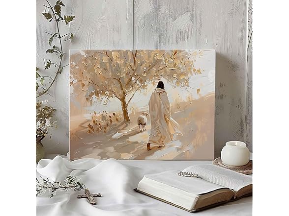 GGX Jesus Leaves the 99 Sheep Wall Art