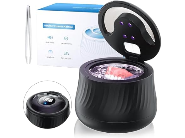 KINTLE Ultrasonic Retainer Cleaner