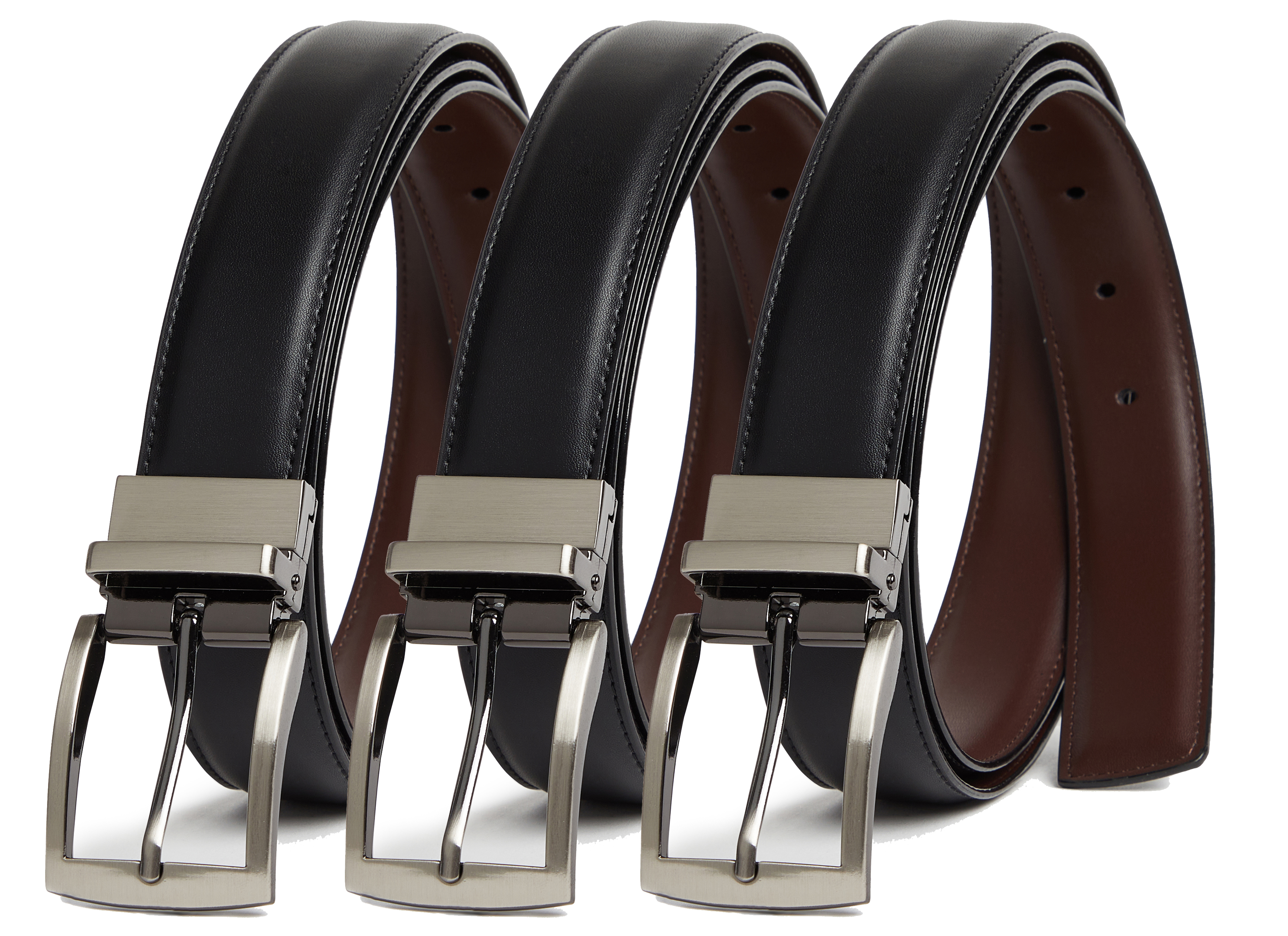 Giorgio Brutini Stretch Reversible Belt - Gallery 15