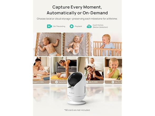 Dr.Care 1080P Smart WiFi Baby Monitor