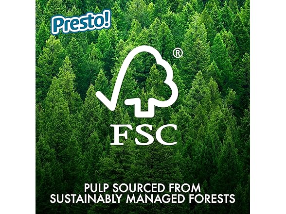 Presto! Amazon Brand - Presto! 308-Sheet Mega Ro