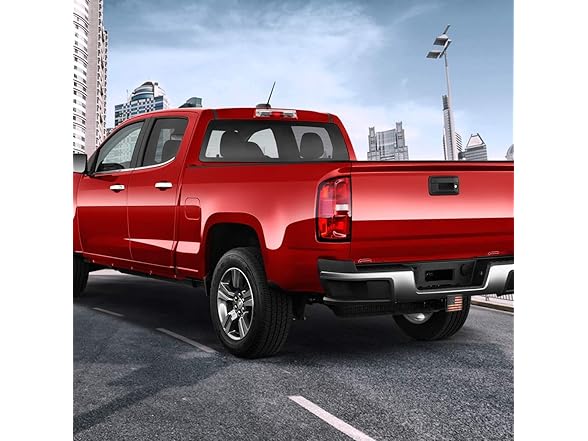 Zone Tech GA0083 SA American Flag Logo Hitch Cover Flag